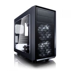 Корпус mATX Fractal Design Focus Mini черный, без БП