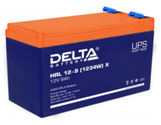 Батарея Delta HRL 12-9 (1234W) X 12В, 9Ач 151/65/100 Дельта