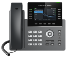 Телефон VoiceIP Grandstream GRP-2615 5 SIP аккаунтов, 2хEthernet, 10/100/1000, 4,3" (480х272) книга на 2000 контактов,POE, Wi-Fi