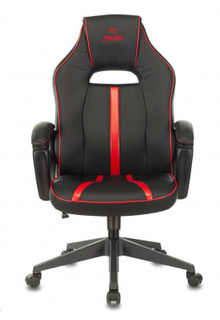 Кресло игровое Бюрократ VIKING ZOMBIE A3 RED черный/красный, искусственная кожа