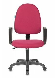 Кресло офисное Бюрократ CH-1300N цвет бордовый, престиж+ 3C18, крестовина пластик