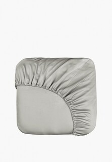 Простыня Евро Bellehome на резинке Стефания Khaki 200х200х30