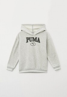 Худи PUMA SQUAD Hoodie FL G Light Gray Heathe