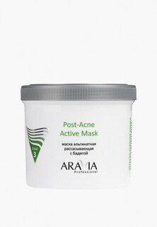 Маска для лица Aravia Professional альгинатная рассасывающая с бадягой Post-Acne Active Mask