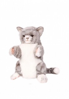 Игрушка мягкая Hansa Кошка (игрушка на руку), 30 см