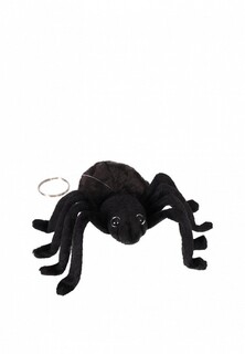 Игрушка мягкая Hansa Паук тарантул, чёрный, 19 см