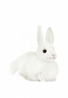Игрушка мягкая Hansa Кролик, белый, 17 см