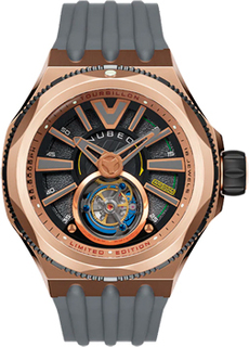 fashion наручные мужские часы Nubeo NB-6075-07. Коллекция MESSENGER TOURBILLON