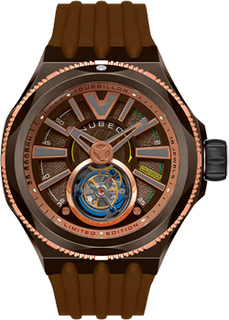 fashion наручные мужские часы Nubeo NB-6075-0A. Коллекция MESSENGER TOURBILLON