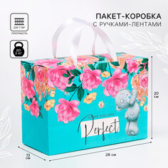 Пакет-коробка, 28 х 20 х 13 см ME TO YOU