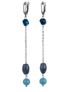 Серьги Бусики Колечки