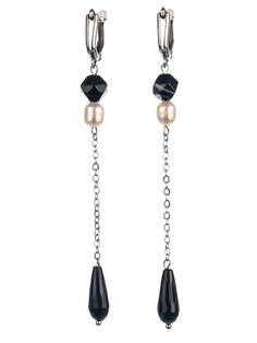 Серьги Бусики Колечки