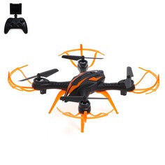 Квадрокоптер lh-x15wf, камера, передача изображения на смартфон, wi-fi, цвет черно-оранжевый NO Brand