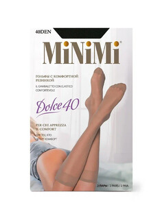 Mini dolce 40 гольфы (2 пары) nero Minimi