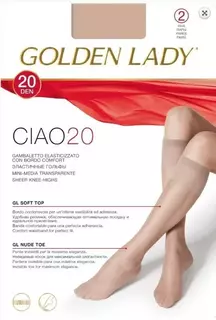 Гольфы gld ciao 20 (гольфы - 2 пары) melon Golden Lady