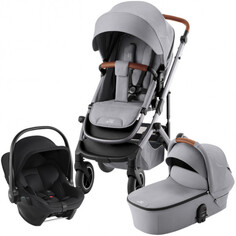 Коляски 3 в 1 Коляска Britax Roemer 3в1 коляска Smile 5Z + BS CORE Space Black