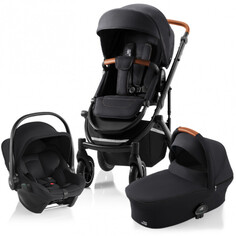 Коляски 3 в 1 Коляска Britax Roemer SMILE III + BABY-SAFE CORE Space Black