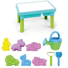 Игрушки в песочницу HONGHU Игровой комплекс песок-вода ZY1024369 (15 предметов)