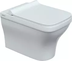 Унитаз подвесной Berges Strati 082132 безободковый, с сиденьем микролифт, белый