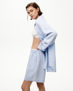 Комплект: рубашка и шорты голубого цвета 2Mood