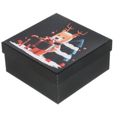 Подарочная коробка картон, 19х19х9 см, квадратная, Время чудес, Д10103К.200.3