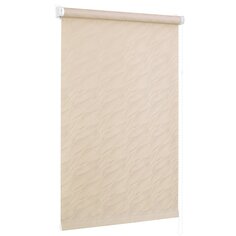 Рулонная штора Веда жаккард, 160х57 см, ширина крепления 61 см, бежевая, СРШ-01МЭ-834 Delfa