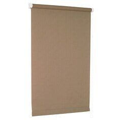 Рулонная штора Лен, 160х62 см, ширина крепления 66 см, какао, СРШ-01МЭ-2439 Delfa