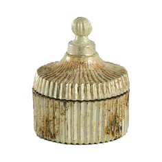 Свеча из соевого воска Glasar 10x10x11 см ГЛАСАР