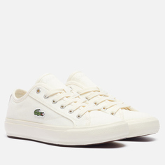 Женские кеды Lacoste Backcourt, цвет белый, размер 38 EU