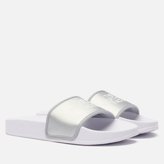 Женские сланцы The North Face Metallic Base Camp III, цвет серебряный