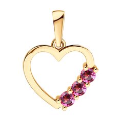 Подвеска SOKOLOV из золота с топазами