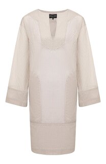 Хлопковое платье Giorgio Armani