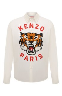 Хлопковая рубашка Kenzo