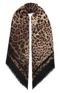 Хлопковый шарф Dolce & Gabbana