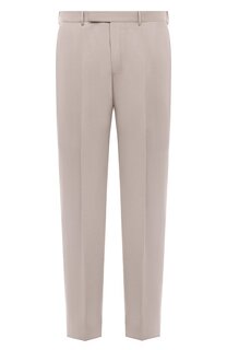Брюки из хлопка и кашемира Zegna