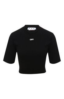 Хлопковая футболка Off-White