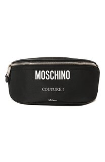 Текстильная поясная сумка Moschino
