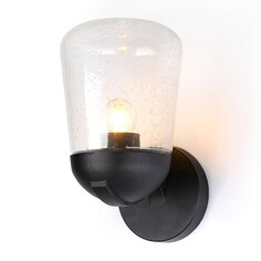 Уличные фонари светильник уличный настенный AMBRELLA Garden 40Вт IP54 E27 черный/прозрачный