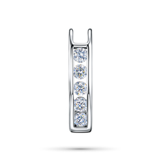 Подвеска из серебра э0612пд02183900_white ЭПЛ Даймонд