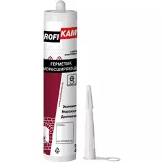 Герметик акриловый Профикамин терморасширяющийся серый 280 мл Без бренда