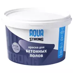 Краска для пола Aquastrong матовая цвет белый 2 кг