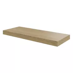 Полка мебельная Spaceo Oak 60x23.5x3.8 см МДФ цвет дуб