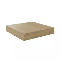 Полка мебельная Spaceo Oak 23x23.5x3.8 см МДФ цвет дуб