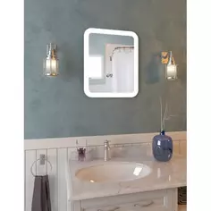 Зеркало для ванной Forio с подсветкой 50x60 см Без бренда