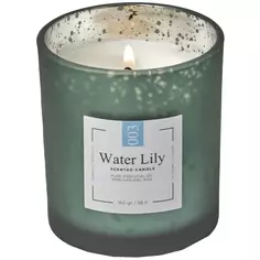 Свеча ароматизированная Водяная лилия зеленый 8.1 см Без бренда