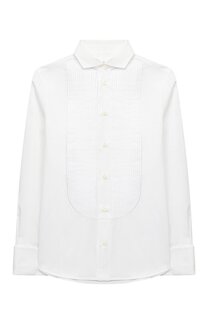 Хлопковая рубашка Brunello Cucinelli