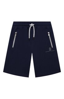 Хлопковые шорты Brunello Cucinelli