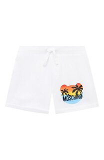 Хлопковые шорты Moschino