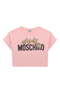 Хлопковая футболка Moschino