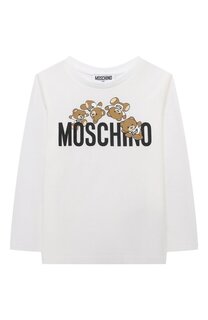 Хлопковый лонгслив Moschino